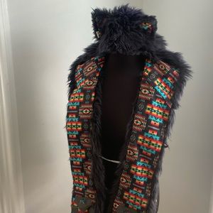 Spirit hoods Hat black wolf